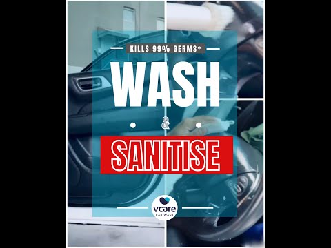 Vcare Foam Wash & Sanitise | Sedan